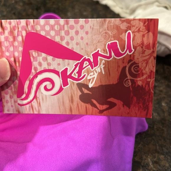 Girls size 7 Bikini Kanu Surf Bathing suit pink/purple NWT - Picture 2 of 8